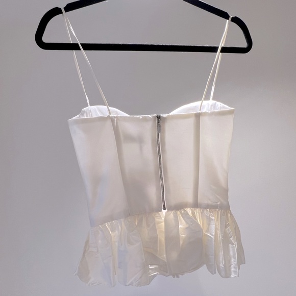 ROZIE CORSETS - peplum-hem gathered top - Picture 2 of 6